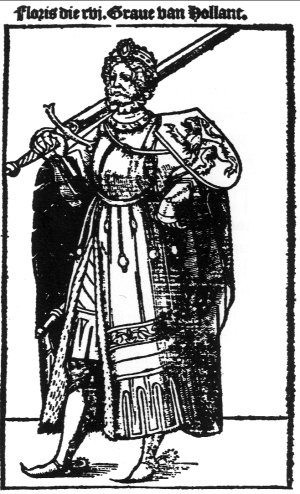 Floris V, graaf van Holland, van 1256 tot 1296